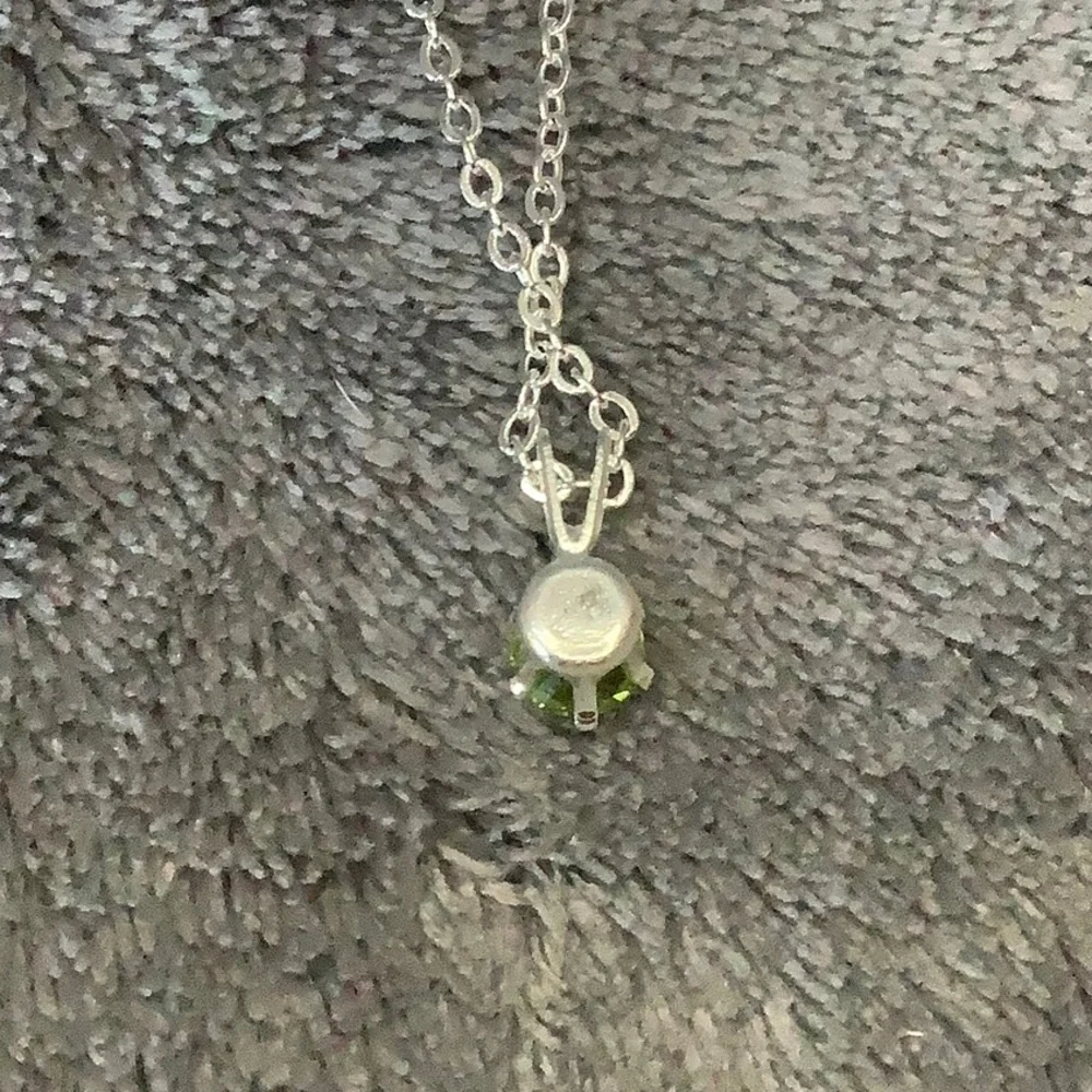 NWT Set of 2 EFFY pendant necklaces: Peridot and Mystic Topaz - Picture 5 of 13